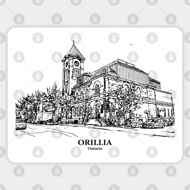 Orillia - Ontario Sticker by Lakeric